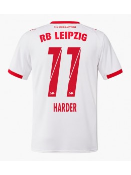 Billige RB Leipzig Conrad Harder #11 Hjemmedrakt 2025-26 Kortermet